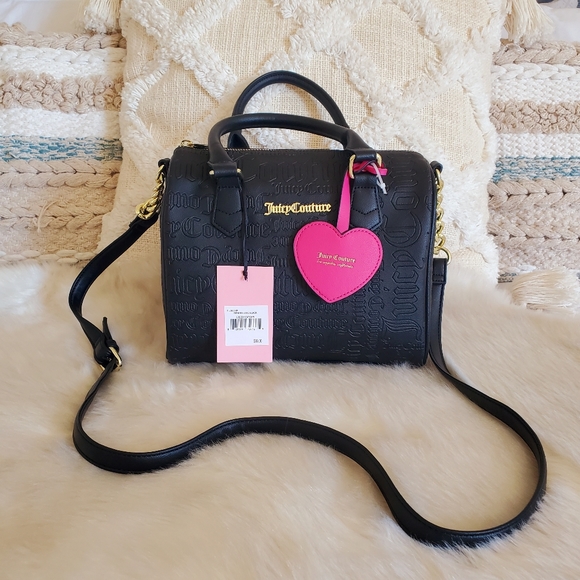 Juicy Couture Handbags - 🖤🆕️ Juicy Couture Black Speedy Satchel🖤💎💜